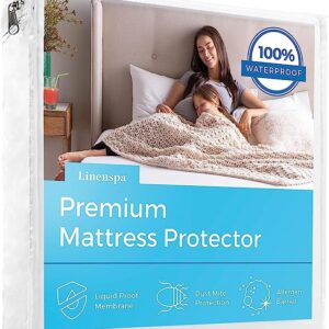 Nicole Moses Real Estate One Great Lakes Bay Region - Shop Now - Linenspa Waterproof Smooth Top Premium Queen Mattress Protector